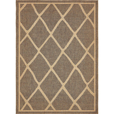 Tapis de véranda d'extérieur couleur châtaignier