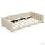 Lit plateforme tapissier grand et simple TG-112584428