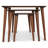Ronald MDF Nesting Accent Tables In Walnut (Set Of 3)-106644914