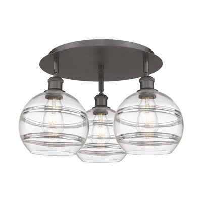 Plafonnier semi-encastré Glassoff