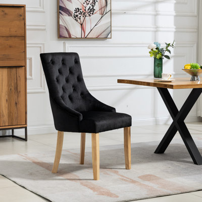 Akkar 47cm H Velvet Upholstered Dining Chair