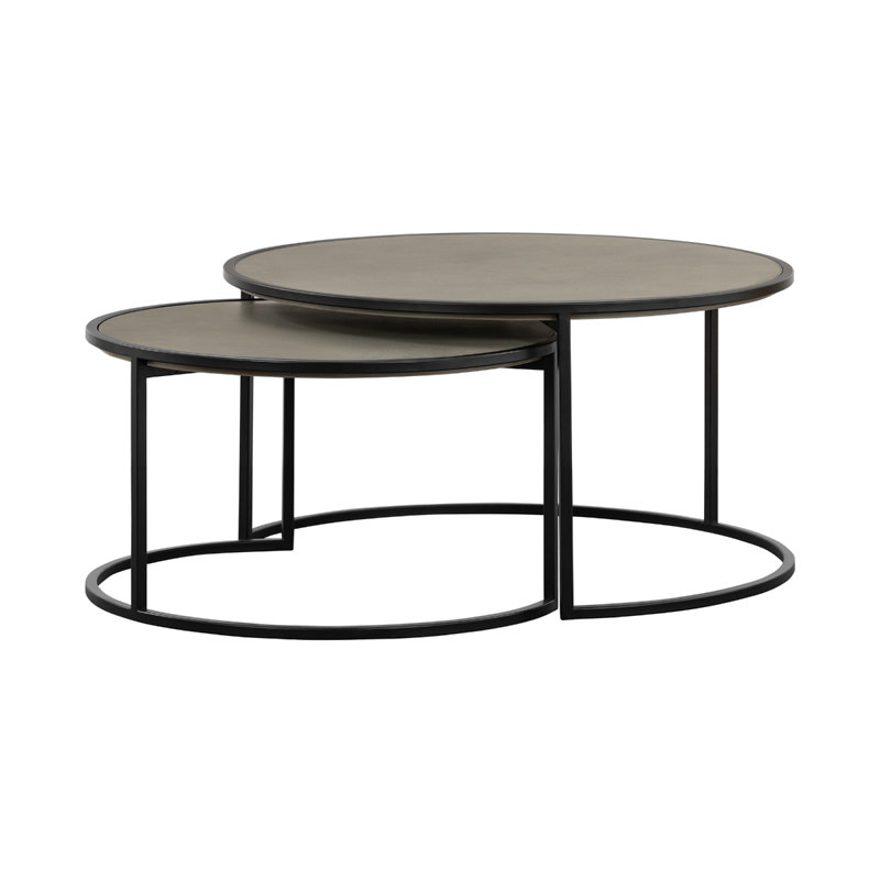 Tables gigognes Blaurock, H 17 po x l 32 po x P 32 po