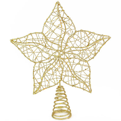 12'' Metal Astrology & Stars Shatterproof Tree Topper
