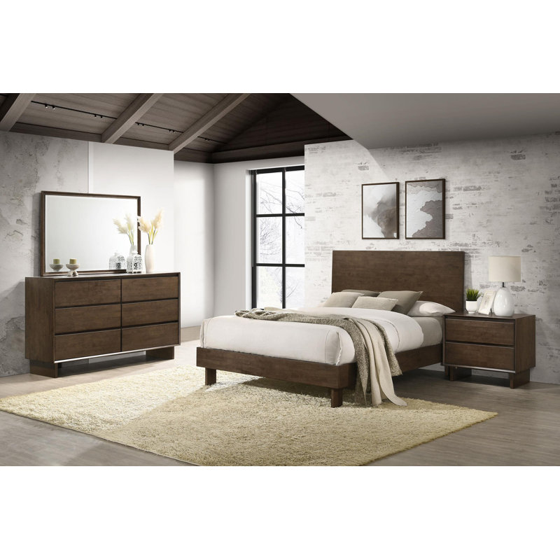 Ensemble de chambre avec très grand lit 4 pièces Rodarte, Très grand