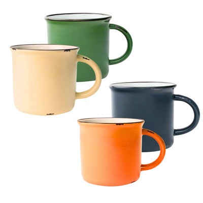 Canvas Home Tinware Stoneware Coffee Mug 16oz
