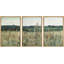 Rural Landscape " Pastoral Fields Rustic Wildflower Countryside Floral Landscape Illustration Rustic Artwork Ultra " 3 - Pieces-98697221-98697224
