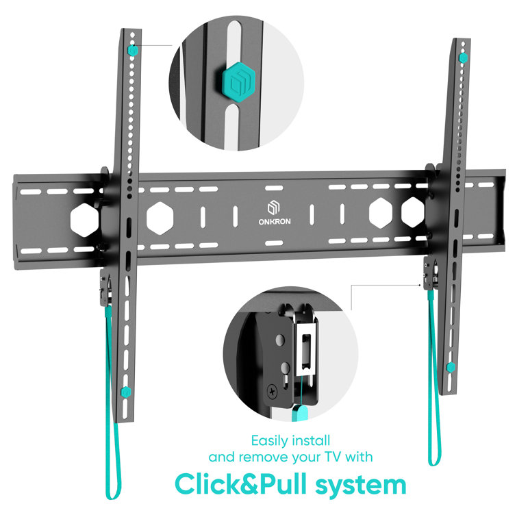 ProMounts Extra Large Tilt TV Wall Mount for 60-110 in. TV's up to 165 lbs. VESA  200 x 200 to 900 x 600 Ready to Install UT-PRO410 - The Home Depot