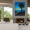  «Palmetto Dusk» par Campbell Frost, art mural sur toile, 40 po x 54 po