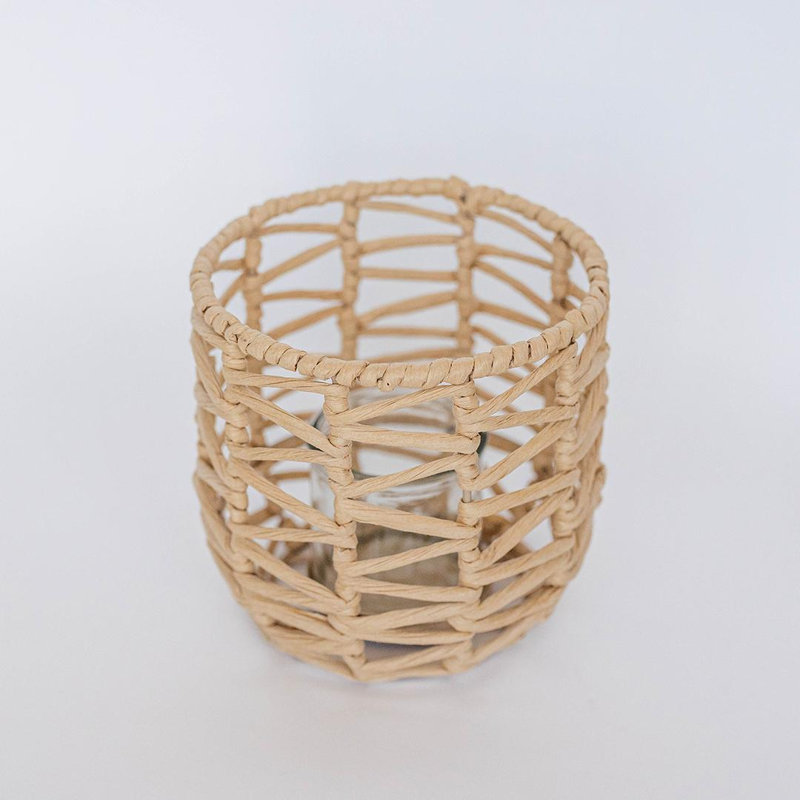 Porte-bougie Willow Tea Light, Brun
