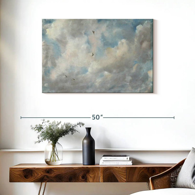 Alvord Cloud Study 1821, 24" H x 36" W