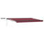 vidaXL Polyester Retractable Patio Awning-126173714-126173716