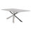 Iris Marble Top Metal Base Dining Table