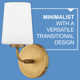 Fitz 4 Light Frosted Dimmable Vanity Light