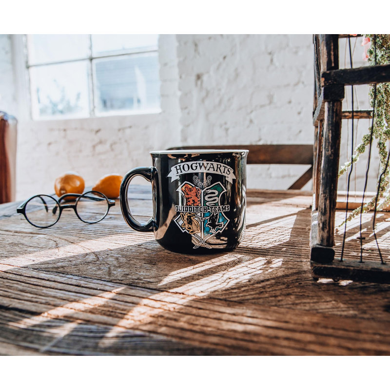 Tasse de camping en céramique Harry Crest Quidditch Crest | Peut contenir 20 onces