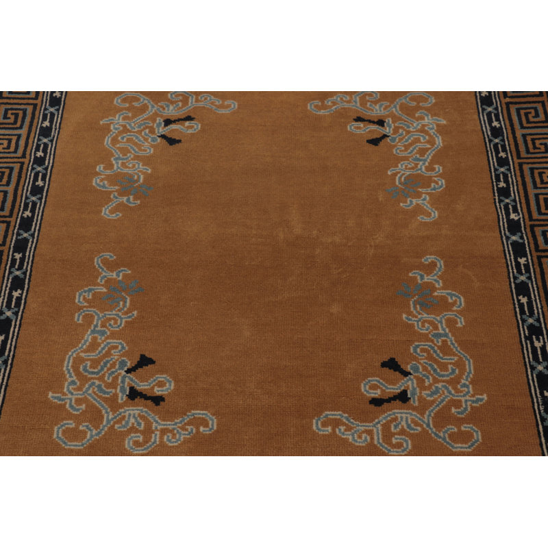 Art Deco Handmade Wool Area Rug
