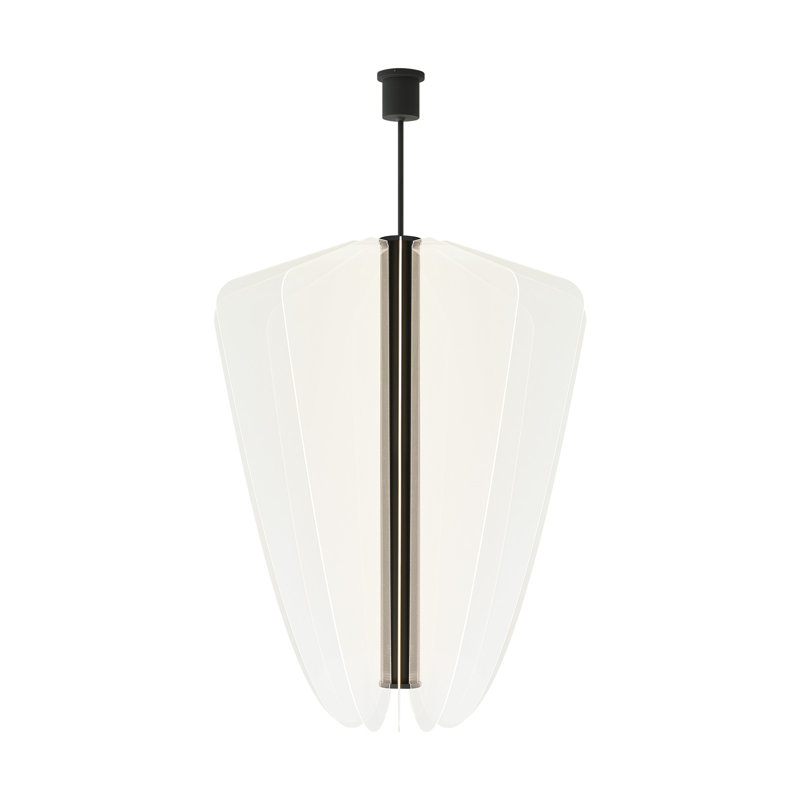 Nyra 11 - Light LED Chandelier, Nightshade Black