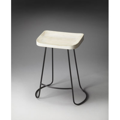 Counter Stool with Metal Frame