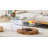 Double Clear Glass Oval Single Coffee Table-73946692