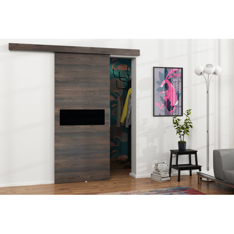 DOOR MALIBU 1, 92cm x 205cm, Black