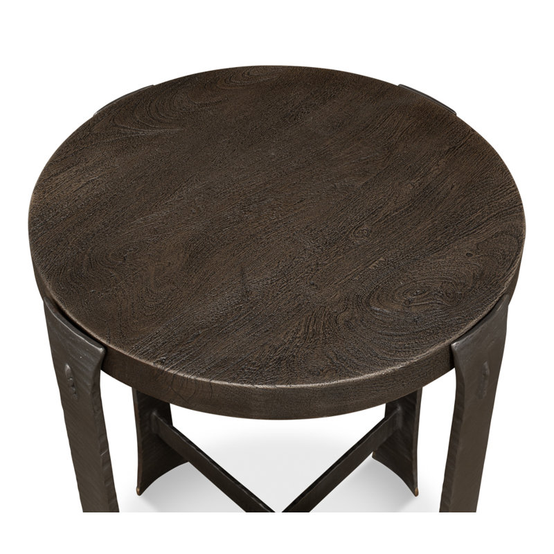 Solid Wood End Table