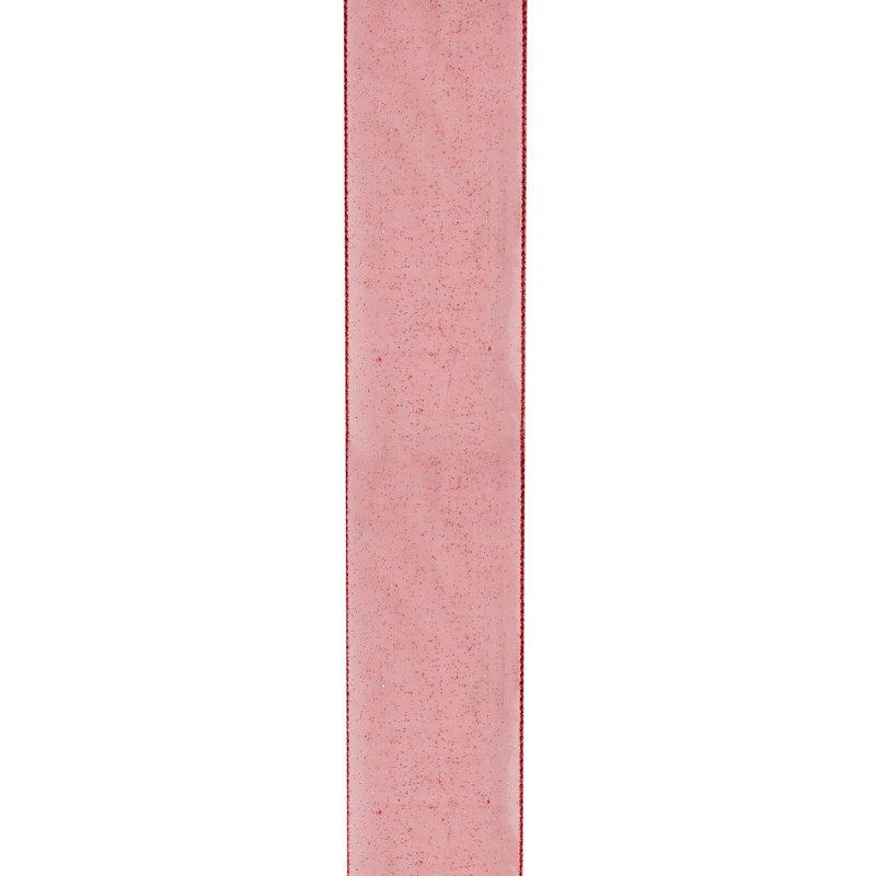 Ruban club de 12 rubans de Noël filaire rouge framboise 2,5 po x 120 verges