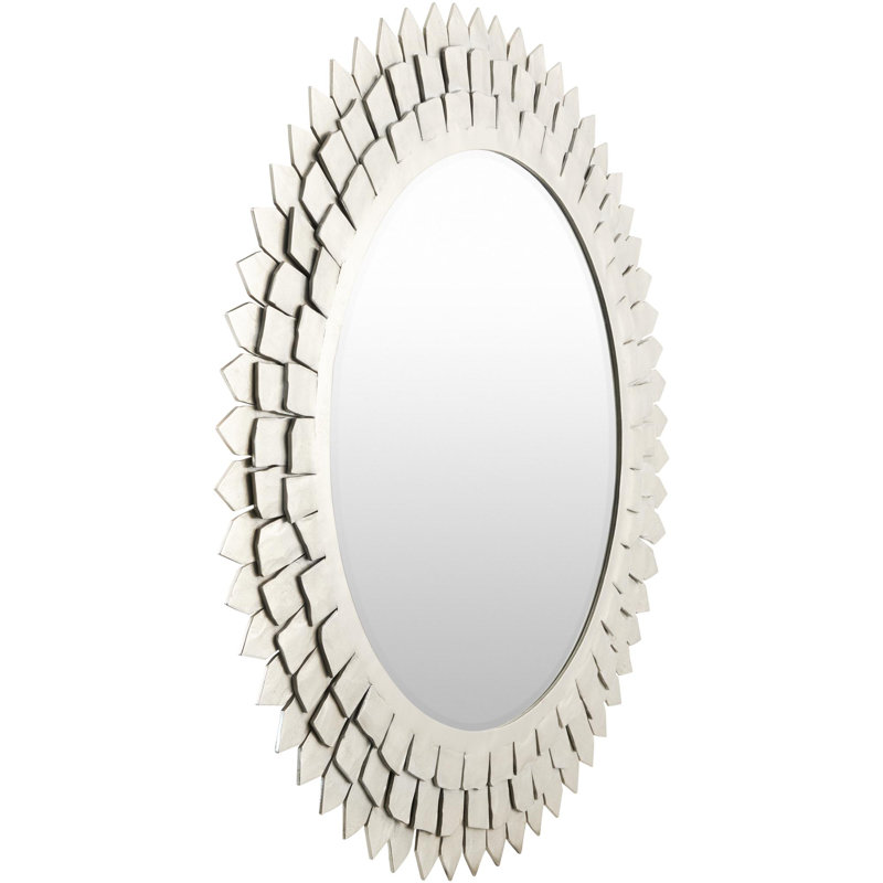 Cian Accent Mirror, Nickel
