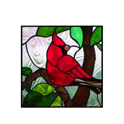 Cardinal teinté Suncatcher
