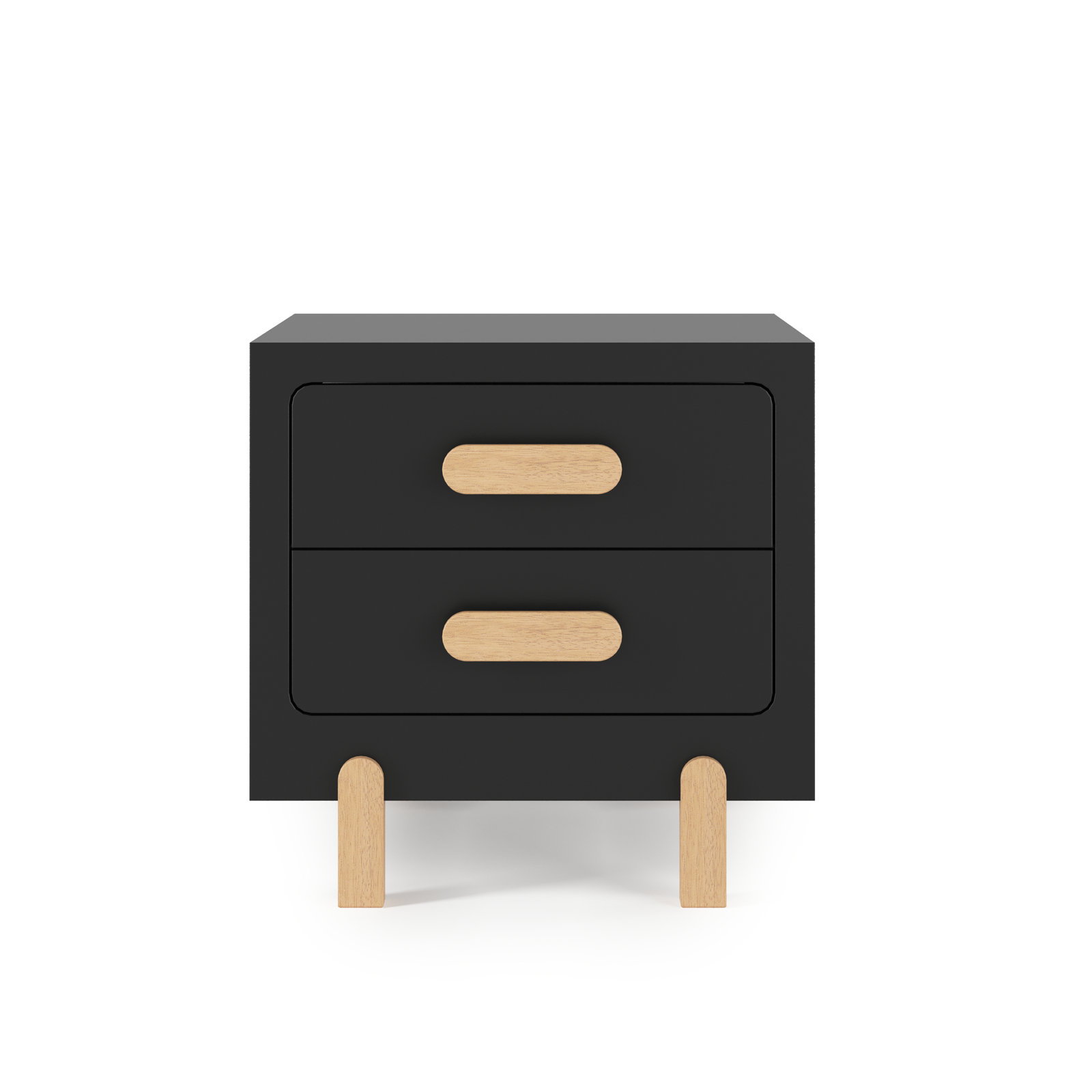 Park Heights 2 - Drawer Nightstand, Black