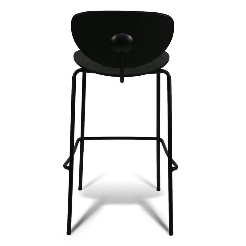 Flair Bar Stool, Black