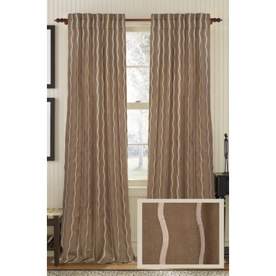 Infinite Semi Sheer Curtain Single Panel
