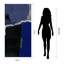 «Cobalt Abstract B», impression sur toile sans cadre