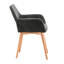 Chaise avec accoudoirs rembourrée Philodendron-910922136