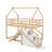 Twin Over Twin Loft Or Bunk Bed With Slide-1841831318