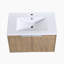 Meuble-lavabo à fermeture en douceur avec lavabo, 30 pouces pour petite salle de bain, 30X18-00630 IMO (KD-Packing)-2070241935