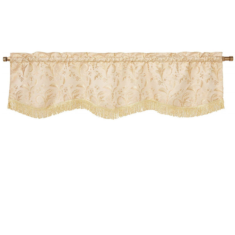 Bellona Design 60" Curtain Valance, Gold