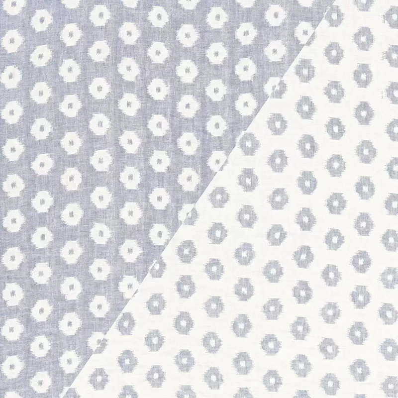 Tissu en lin Timur, Indigo