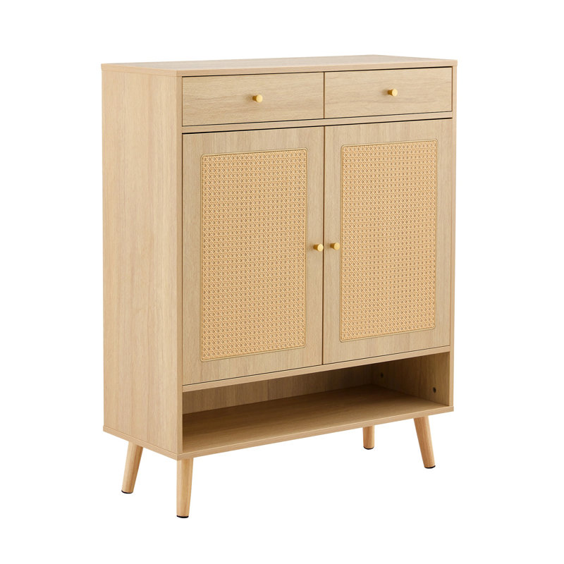 Modern Minimalist Storage Cabinet, Wood