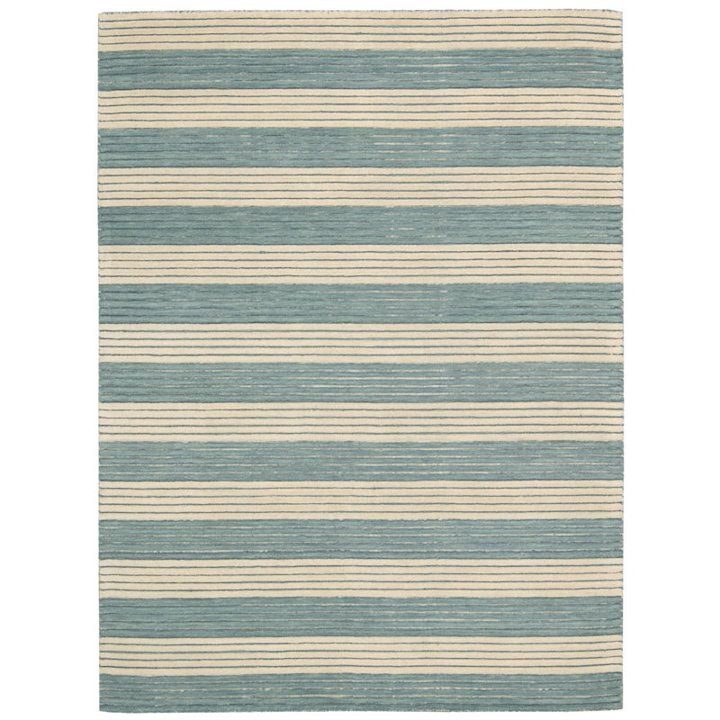 Ripple Wool Striped Indoor Rug, Rectangle 7'9" x 10'10"
