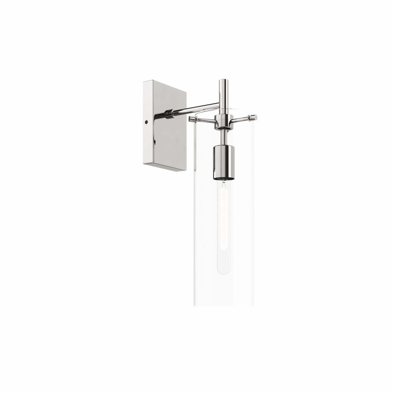 Modway Skylark Wall Sconce, Polished Nickel