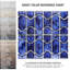 Carreau de mosaïque en porcelaine Montego
