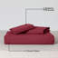 Massouda Microfiber Solid Colour Duvet Cover Set with Pillowcases Included-137679236