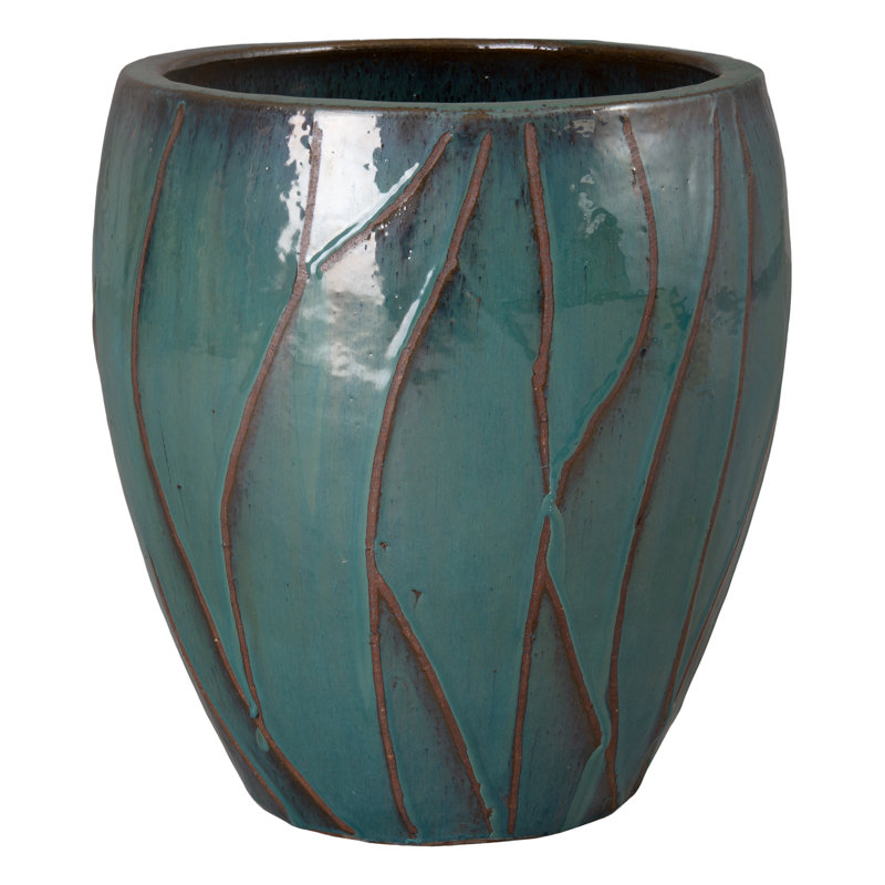 Daigen Handmade Ceramic Pot Planter, 20"H x 20"W x 20"D