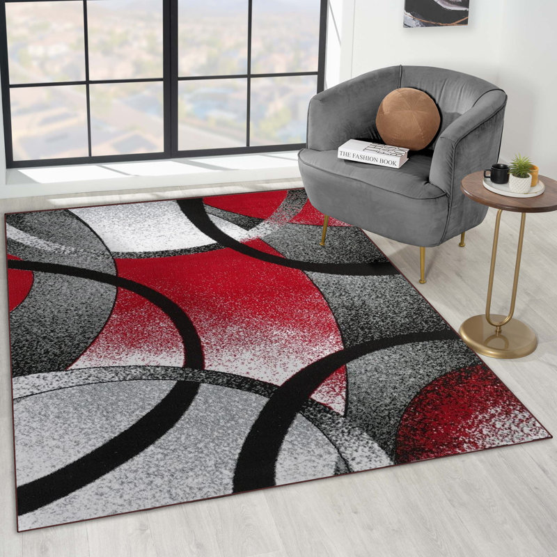 Alaynah Geometric Indoor Rug, Rectangle 5' x 7'