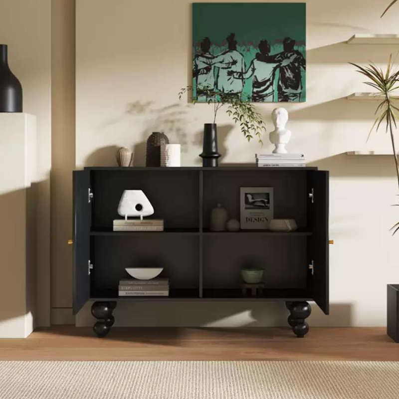 Retro Decorated Sideboard