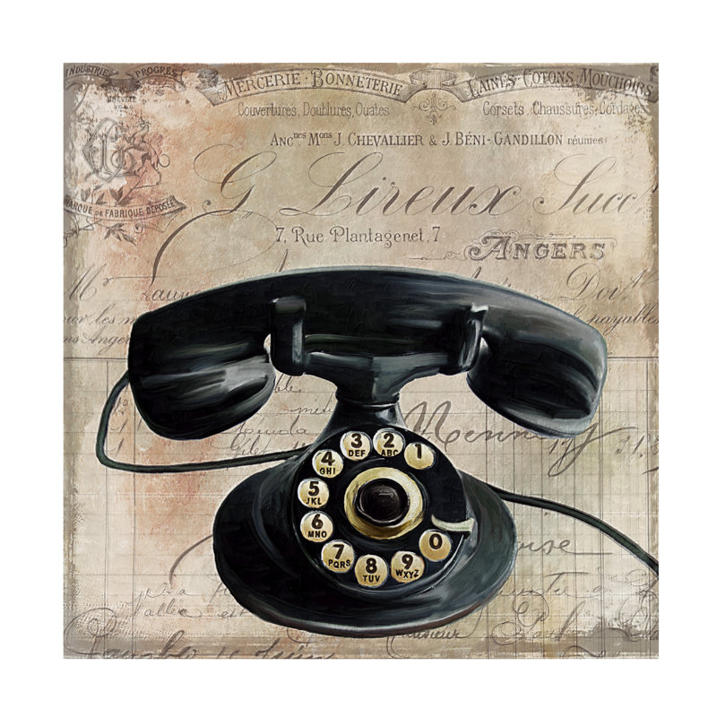 Art sur toile «Bachel Sasha Call Waiting II »_ALI73148, H 24 po x l 24 po