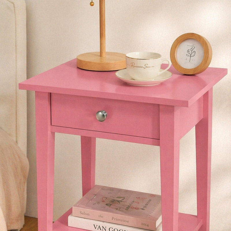 Tables de bout pour chambre à coucher, Rose