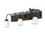 27" Wide Running Horse 3 Light Vanity Light-774575078-774575079