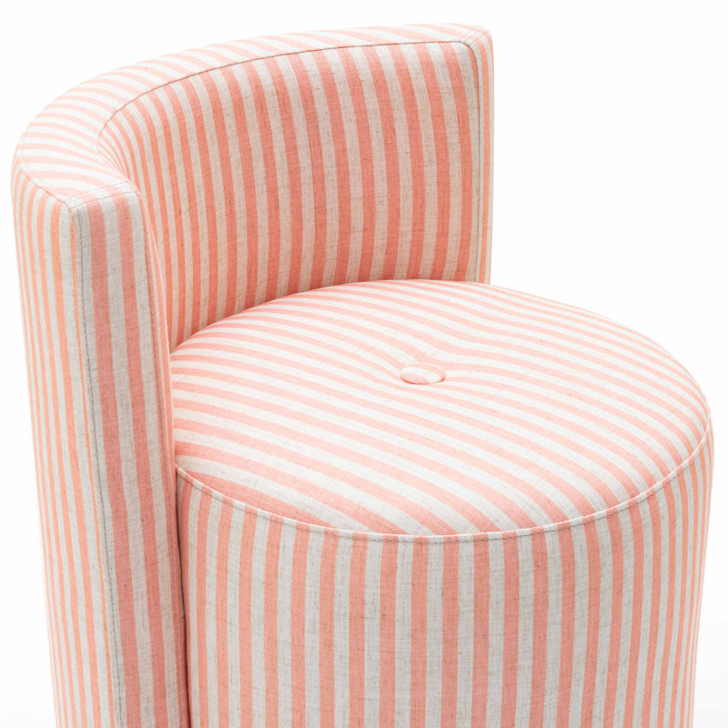 Chaise de bureau Alyssa, Rose