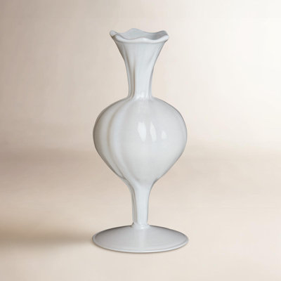 7.25'' Handmade Glass Table Vase