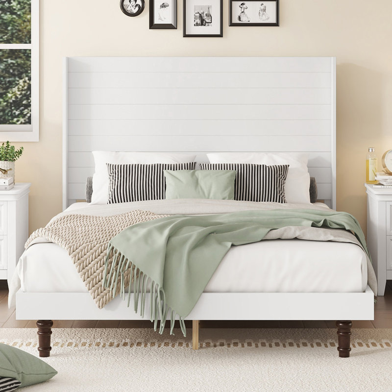 Base de lit Raab, Blanc, Grand